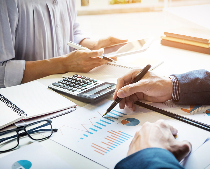 business-man-financial-inspector-secretary-making-report-calculating-checking-balance-internal-revenue-service-inspector-checking-document-audit-concept